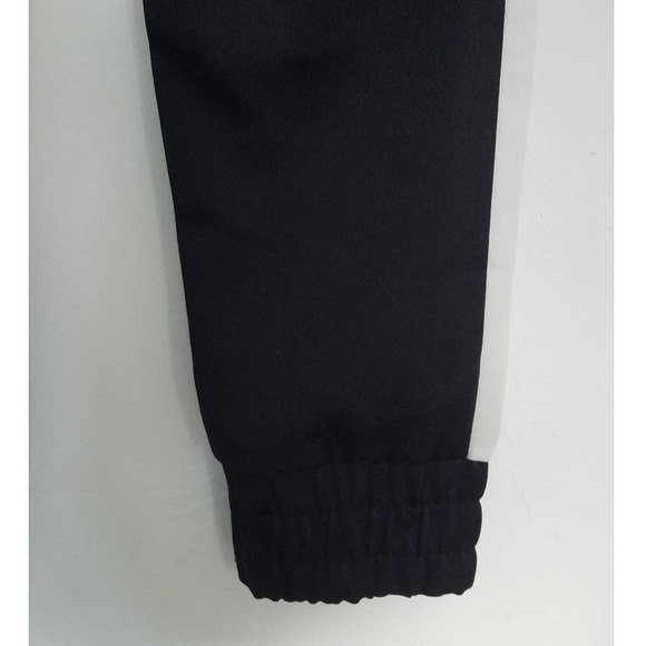 SOLD! H&M New Tuxedo Stripe Drawstring Jogger Pant Black Size 12 NWT - Picture 6 of 8